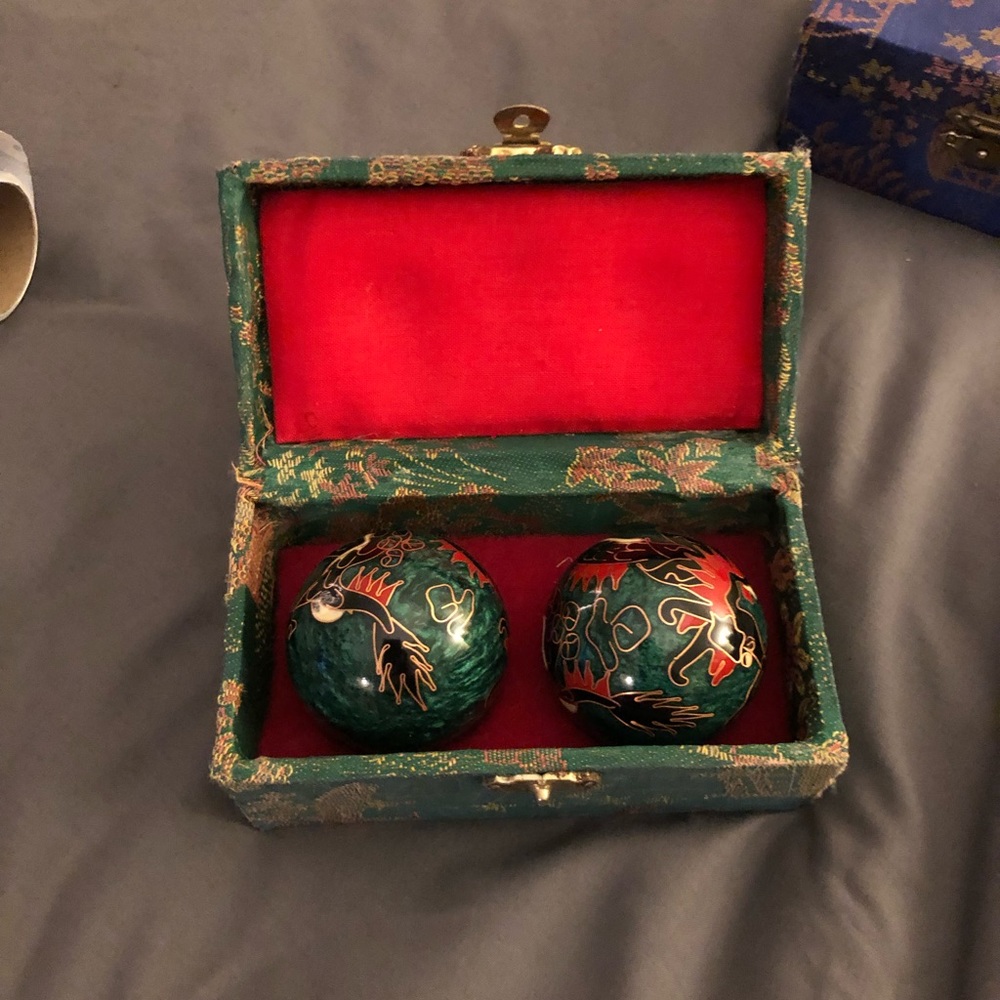 Chinese meditation baoding balls